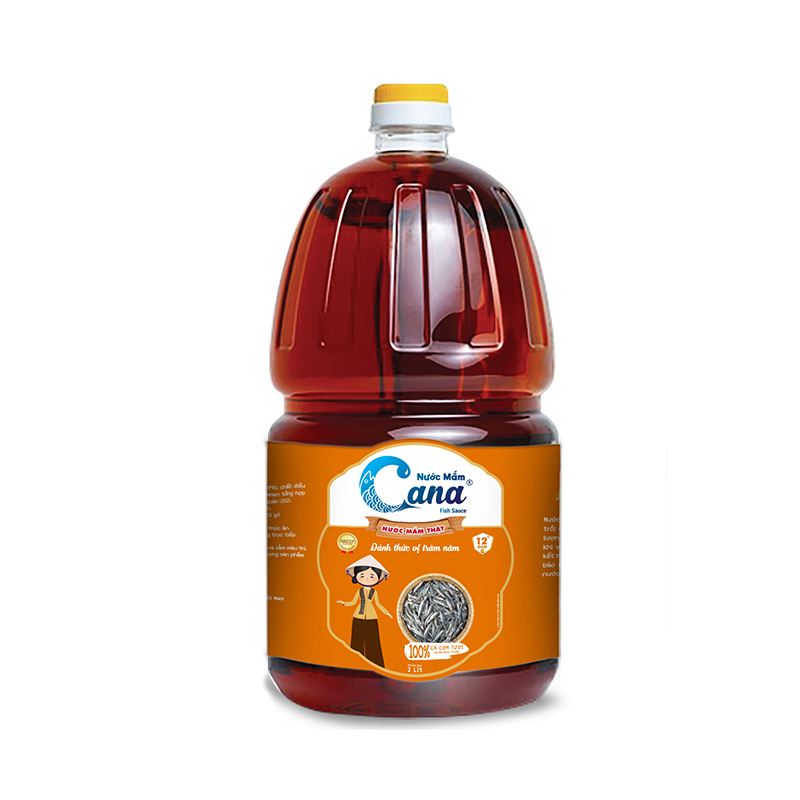 Nước mắm truyền thống CANA 12N 2L
