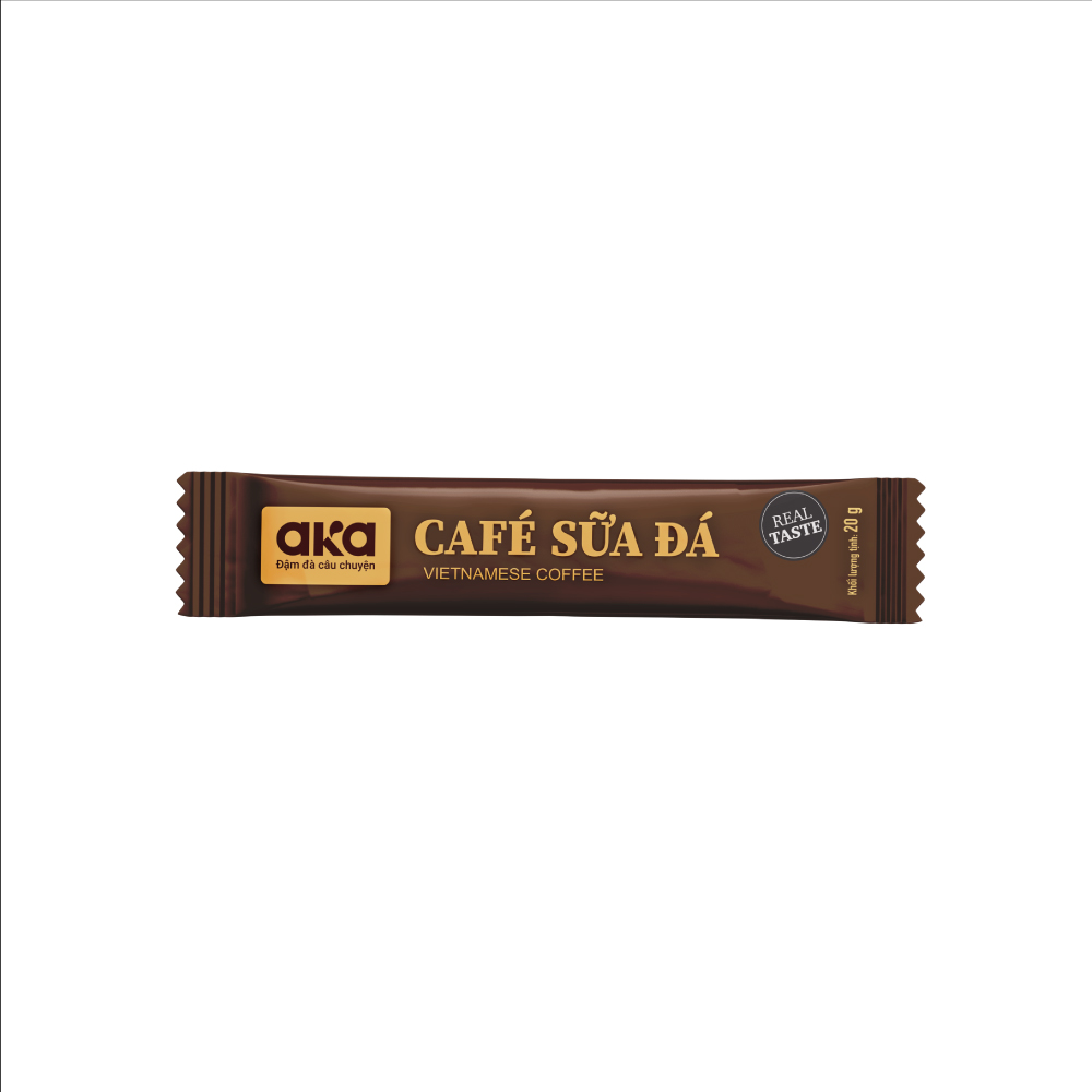 Cà Phê Sữa Đá AKA 180g (18g x 10 gói) - Ảnh 2