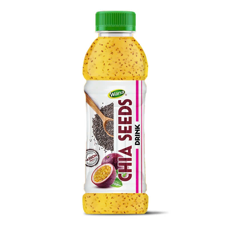 Nước Hạt Chia Wana Vị Chanh Dây 320ml
